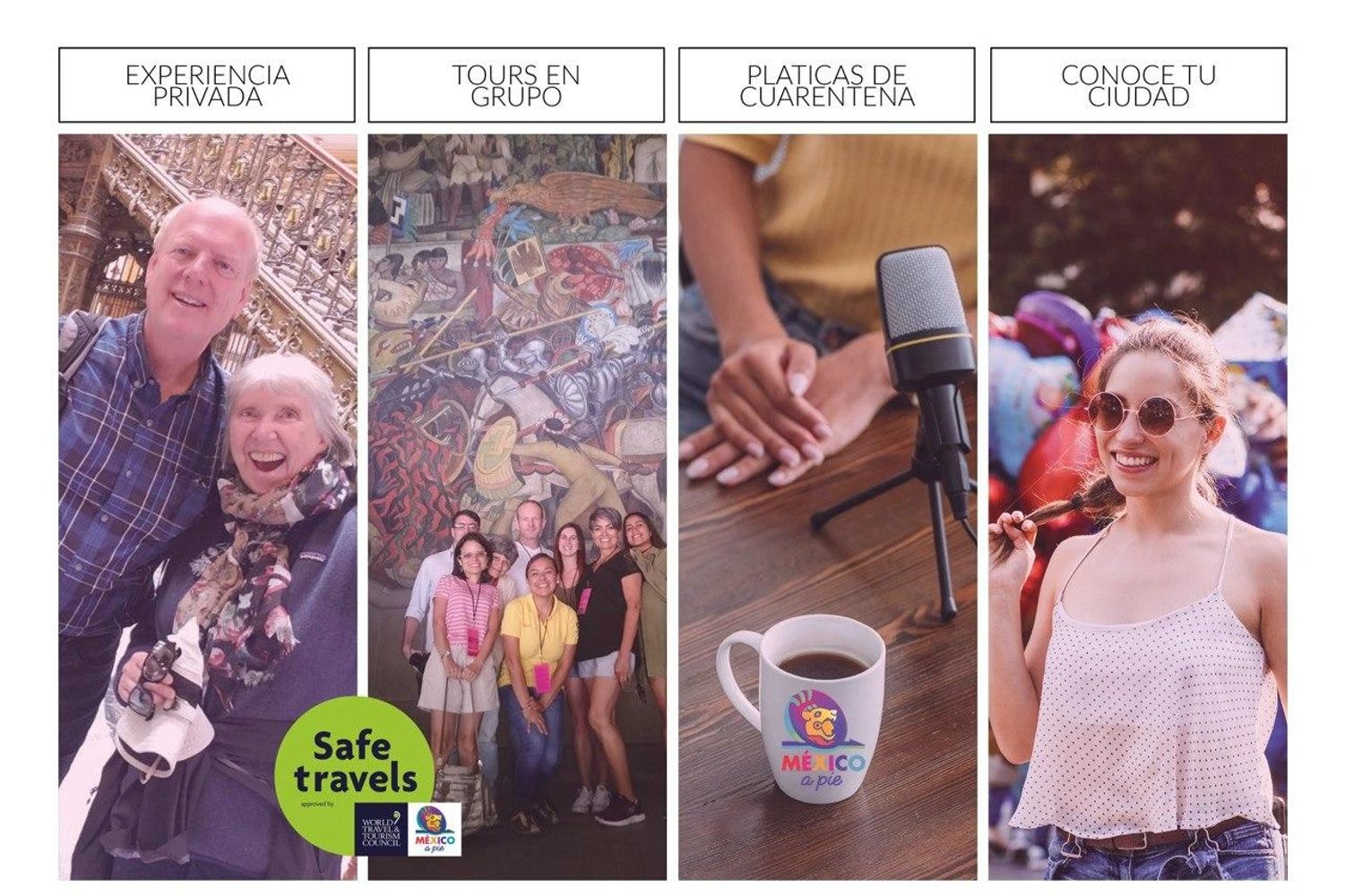 Tours en México, México a Pie Walking Tours somos gente local que además somos guías certificados