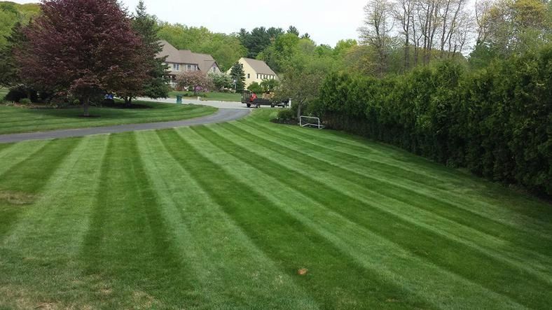 Lawn mowing service in Amherst New Hampshire. SC Outdoor Services, LLC