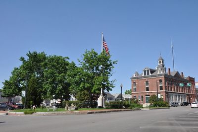 Center of Town in Milford, New Hampshire