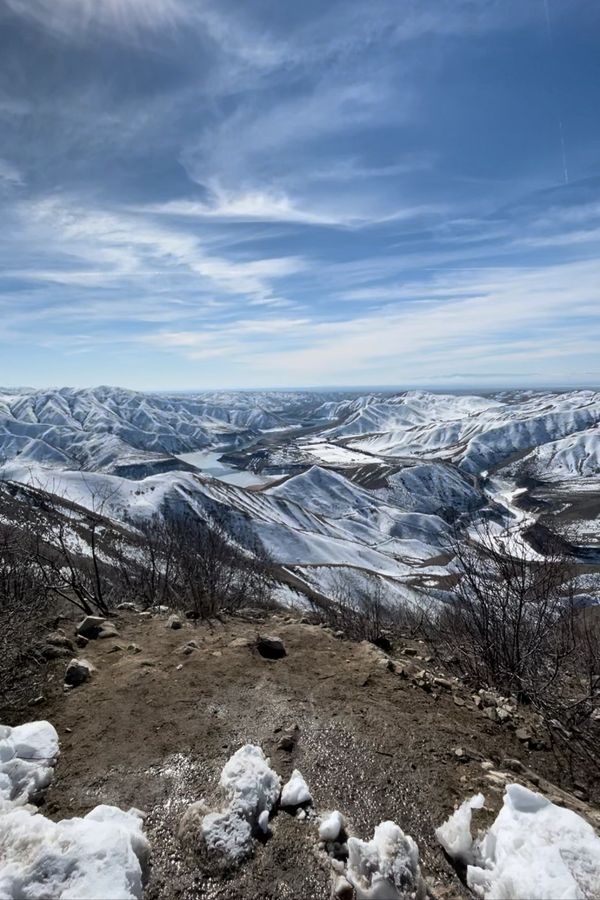 Hiking by Yellow Pine Idaho. Photo credit: David Foster