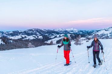 Cross Country skiing in Idaho. Photo credit: David Foster