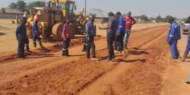 Managers consulting progress