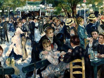 Bal du Moulin de Galette by Pierre Auguste-Renoir
