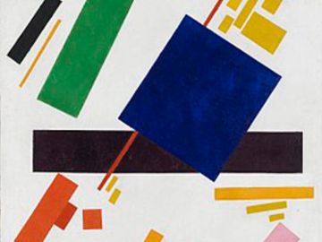 Supremacist Composition by Kazimir Malevich