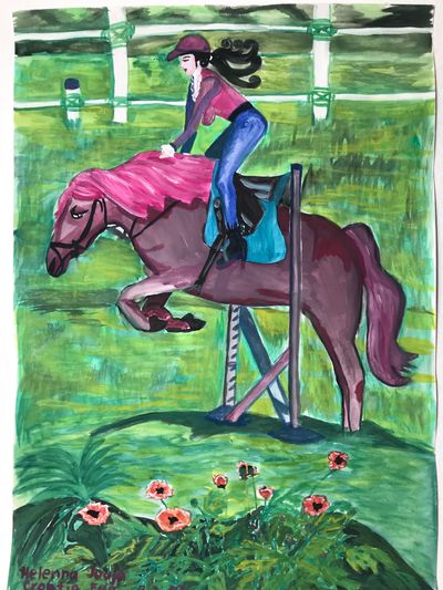 The horse, named Blaze, often felt like he was living in the wrong body. He spent hours watching the