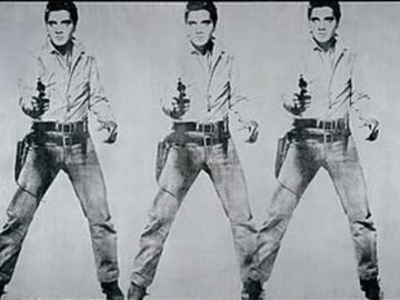 Triple Elvis by Andy Warhol