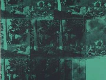 Green Car Crash by Andy Warhol