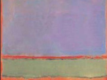No.6 Violet, Green and Red by Mark Rothko Oil on Canvas