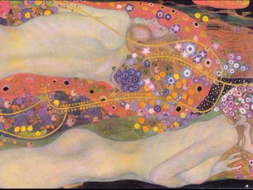 Wasserschlangen Gustav Klimt