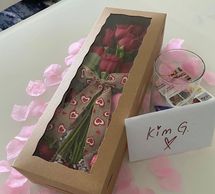Special delivery, roses, romance concierge, concierge delivery, just because gift, strawberries