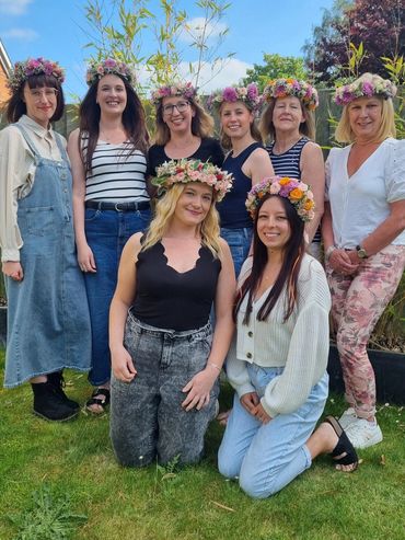 Fresh flowers delivered to Rockbourne