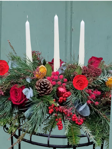 Christmas table decoration Verwood