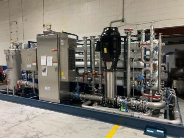 Water filtration skid