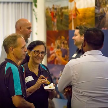 Members of the Ipswich Tourism Operators Network (ITON) networking at an industry event.