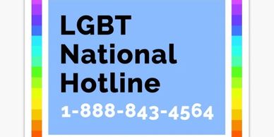 LGBT hotline mental health services
