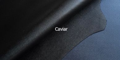 caviar leather example