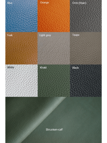 Shrunken Calf leather colour options