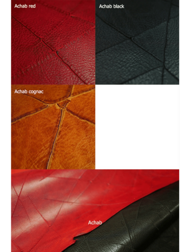 Achab leather colour options