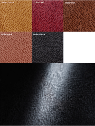 Dollaro leather colour options