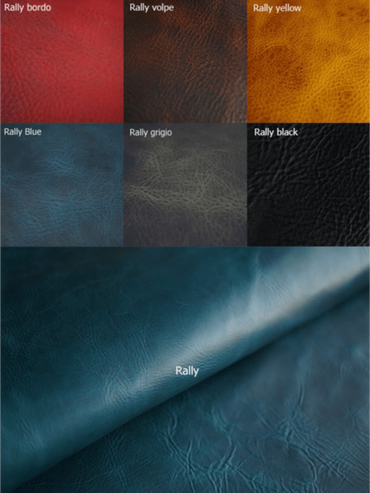Rally leather colour options