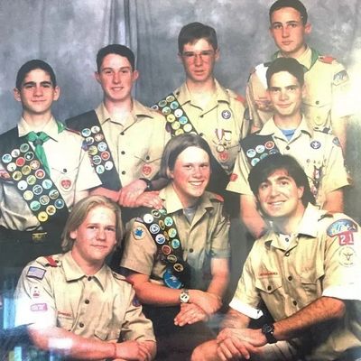 Members of Troop 21's Stealth Patrol.