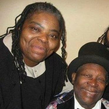 Alexis P Suter with Mr BB King