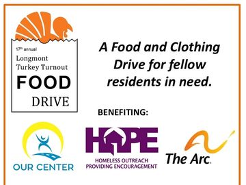 Simple Turkey Turnout poster for businesses.