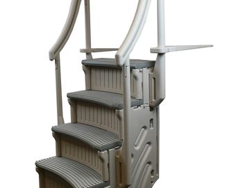 Confer Step Specs
Fits Decks up to 60″
Height to Top Step – 47 inches
Height to Handrail – 38 inche