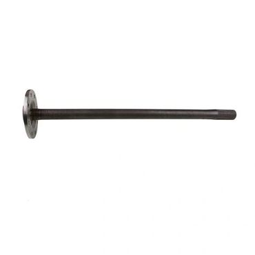 Long metal axle with a flange on one end.