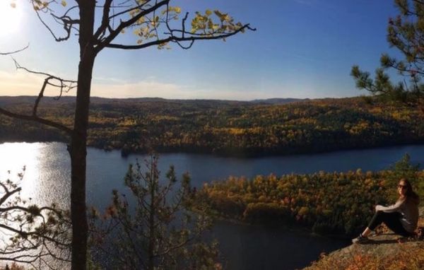 Alexandra Désilets Registered Massage Therapist hiking, walking, get outside, fall sports injury