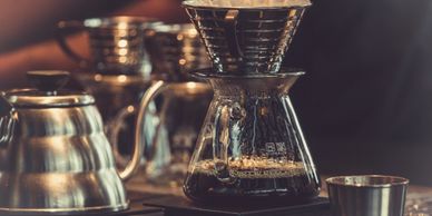 Pour over coffee 