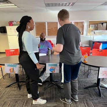 ABA Client and Registered Behavior Technician attend job fair through the Apprenticeship Program