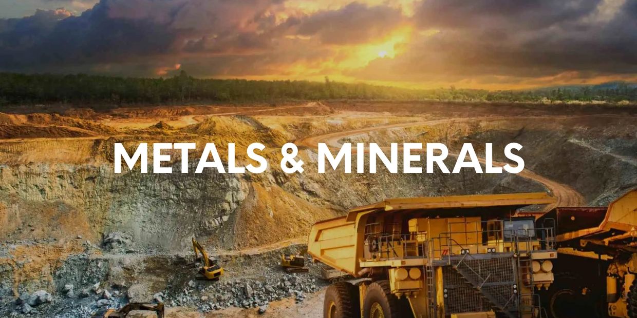 Metals and Minerals Commodities