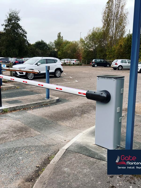 Roger Technology, BFT rising arm electric barrier kit in GLoucestershire.