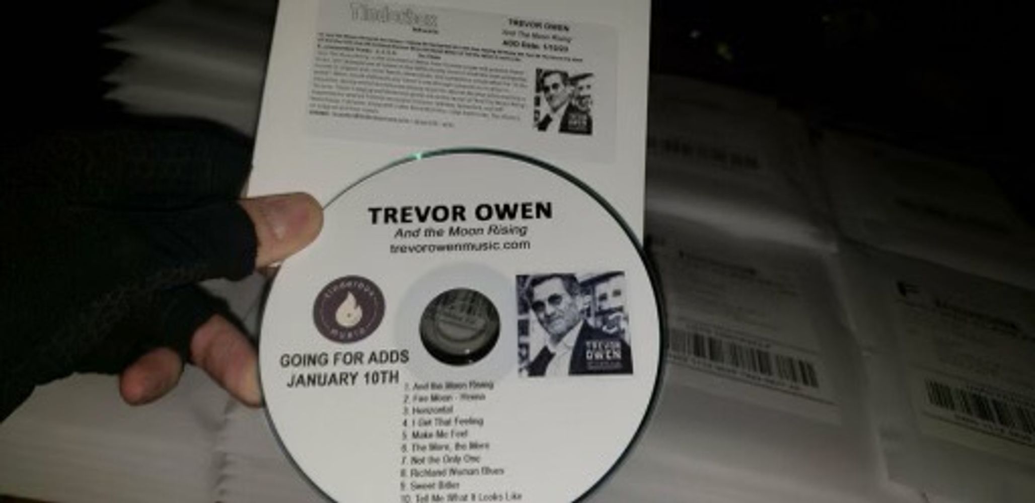 I'm working with Tinderbox Music to nurture radio play,.
