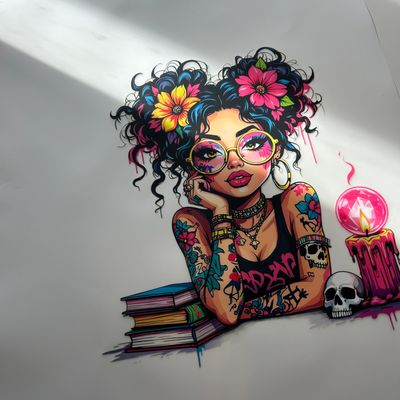 Example of our high-quality DTF print with vibrant color and fine detail.