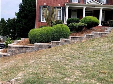 custom retaining wall design