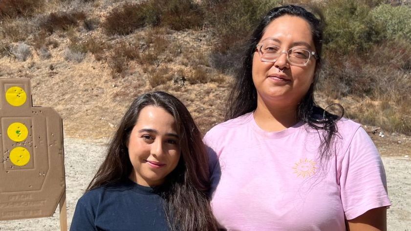 Crisia Regalado of Sin Color and her wife Yessica Mendez on CNN