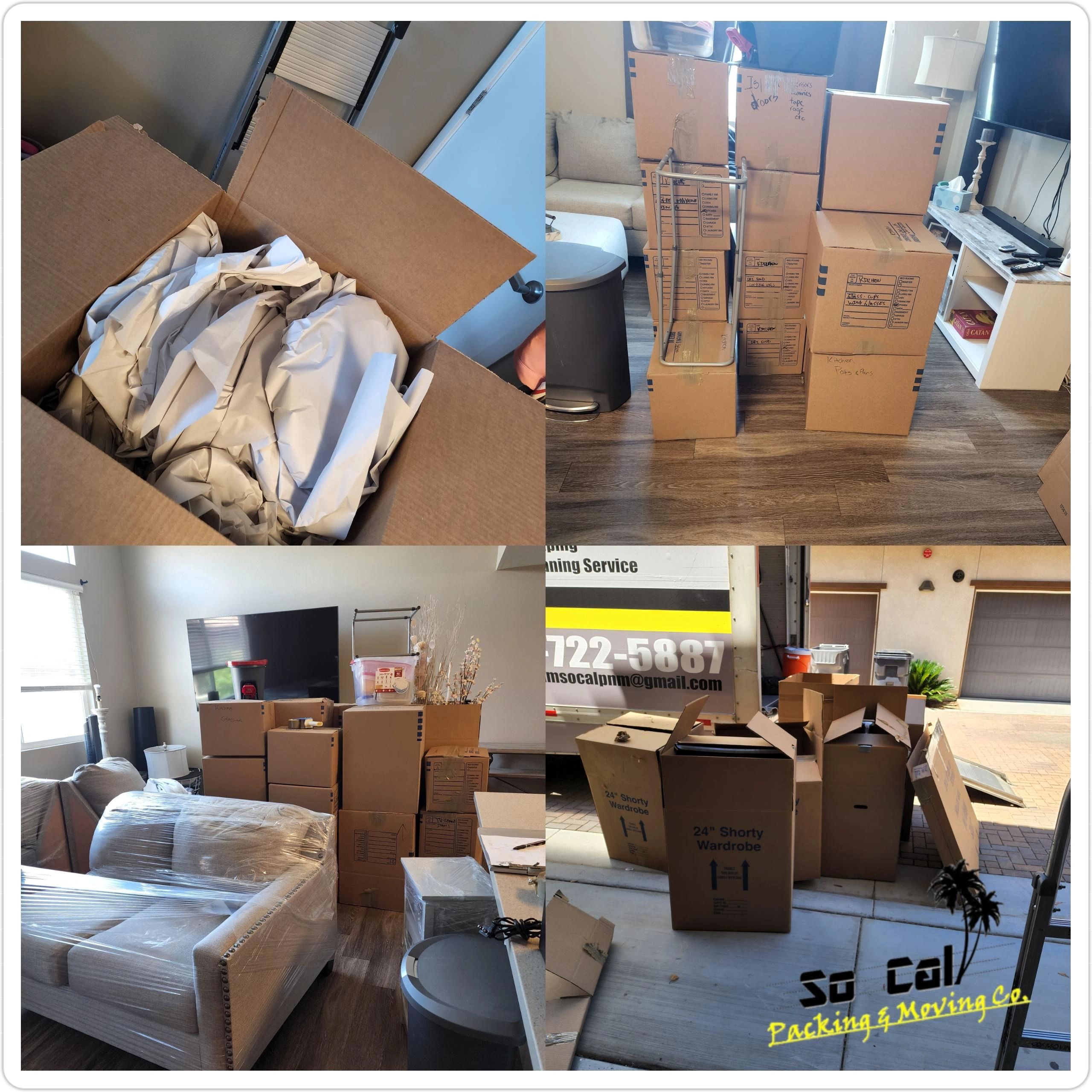 Moving Boxes, furniture wrapped packing service moving services