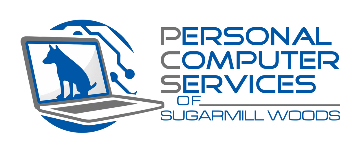 Personal Computer Services of Sugarmill Woods Logo.