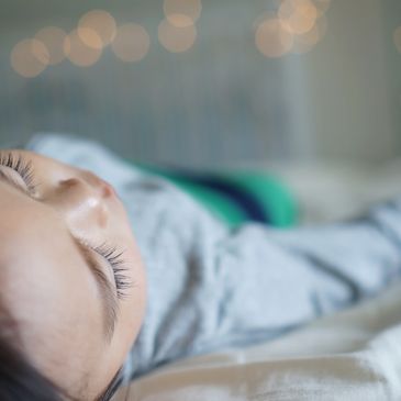 A newborn asleep.