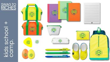 Kids' activities, camps and schools benefit from branded merchandise - revenue + marketing.