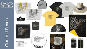 hosting a concert, event, reunion...branded merch can make it memorable