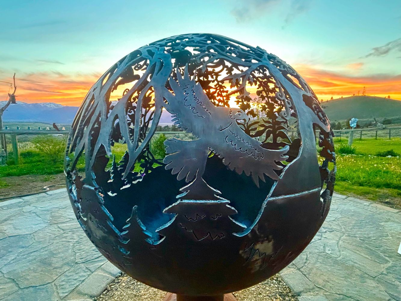 Custom fireglobe