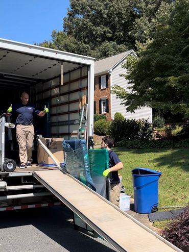 Terminus Moving team working on a job in Woodstock Georgia
