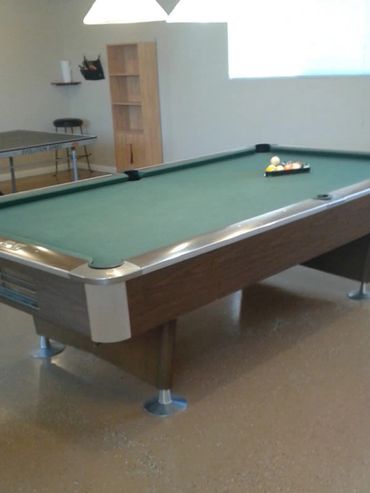Pool Table Refelted in Orange County