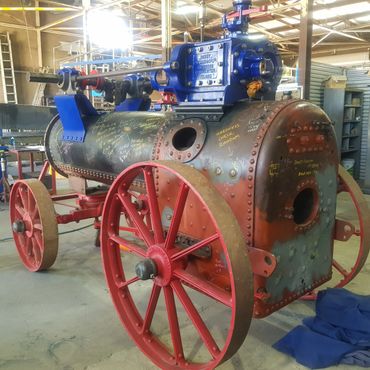 Certified welding repairs to Vintage steam engines