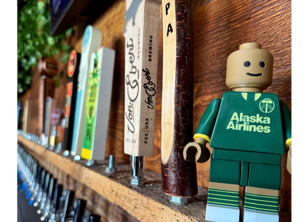 If you're not at Providence Park, Hoplanida is the  place to be for Timbers games.