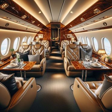 PRIVATE JET
INTERIORS