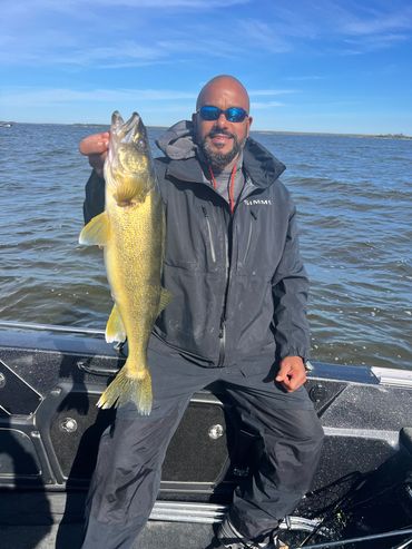 Angle North's Colin MacRae, Walleye fishing on Lake of the Woods, MN